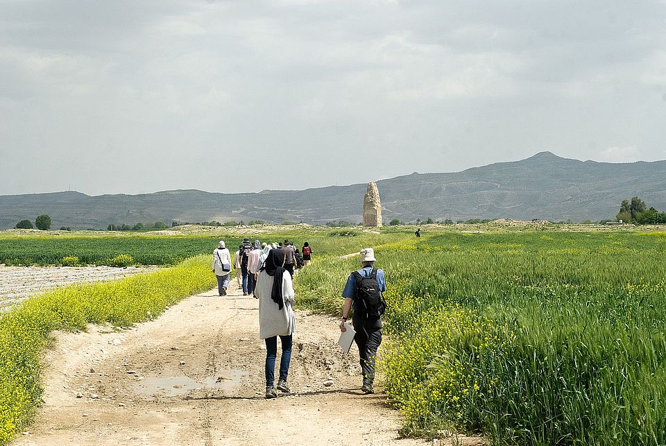 Überreste der Stadt Gor bei Firuzabad