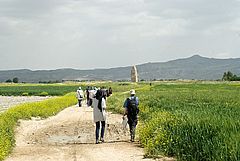 Überreste der Stadt Gor bei Firuzabad