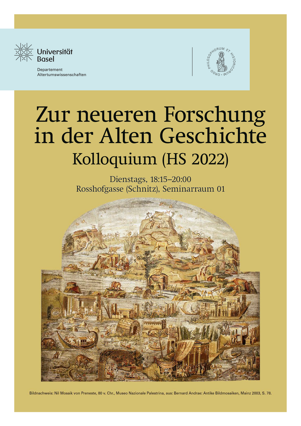 Kolloquium Alte Geschichte HS22