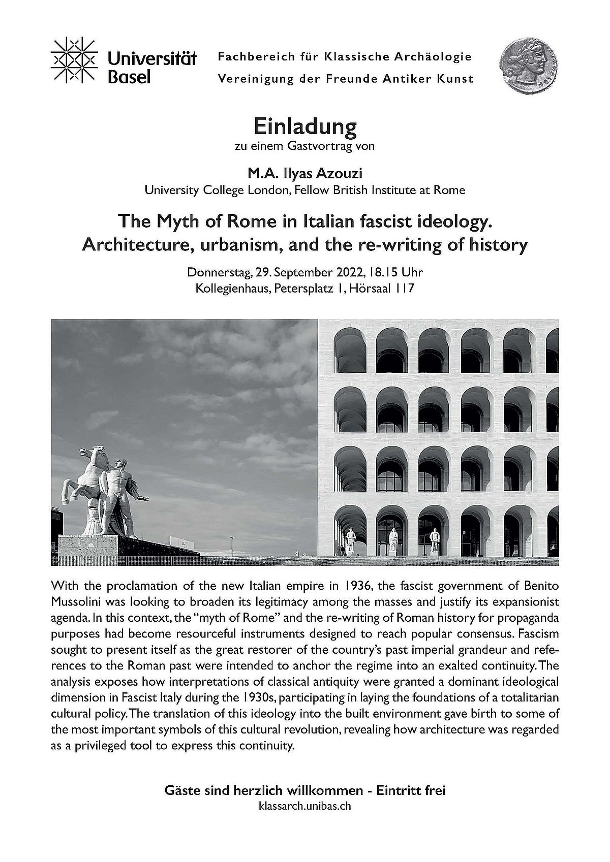 The Myth of Rome in Italian fascist ideology. Architecture, urbanism ...