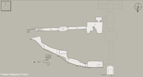 Fig. 2: Plan of KV 32