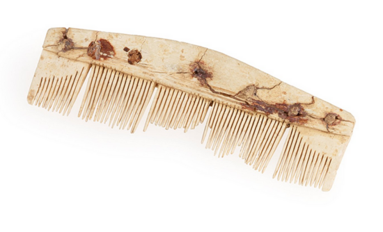 Einreihiger Dreilagenkamm