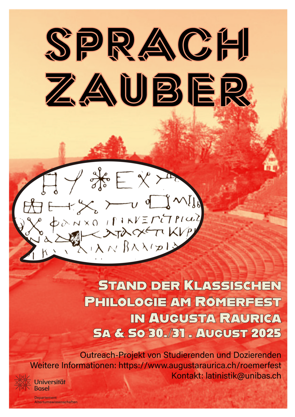 Poster Römerfest 2025 KlaPhil