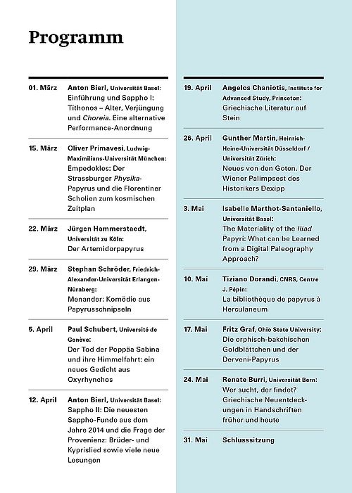 Programm
