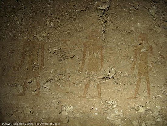 Fig. 7: Wall section in room J1 after cleaning