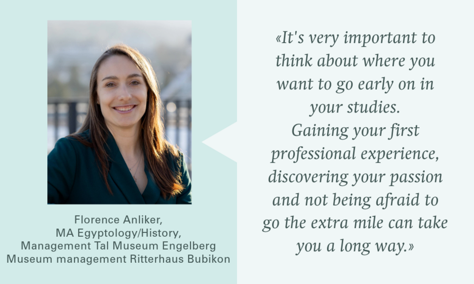 Florence Anliker Career entry