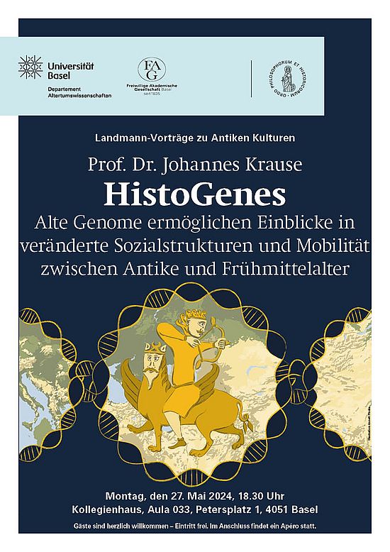 Plakat zum Landmann-Vortrag