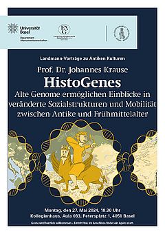 Plakat zum Landmann-Vortrag